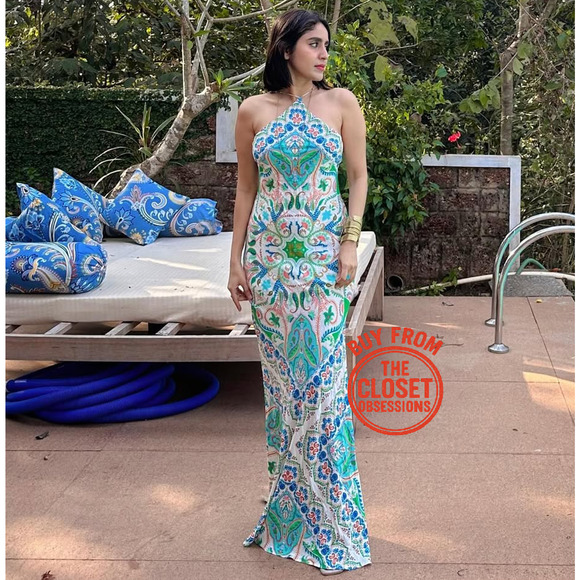 RARE!!! MANGO BLOGGER FAVE!!! Linen Blend Maxi Dress NWT - Picture 5 of 16